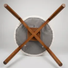 صندلی ناهارخوری با کفی پارچه دکوچوب مدل روما