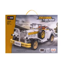 ساختنی  595 تکه دکول مدل retro classic car کنترلی کد RC-3905