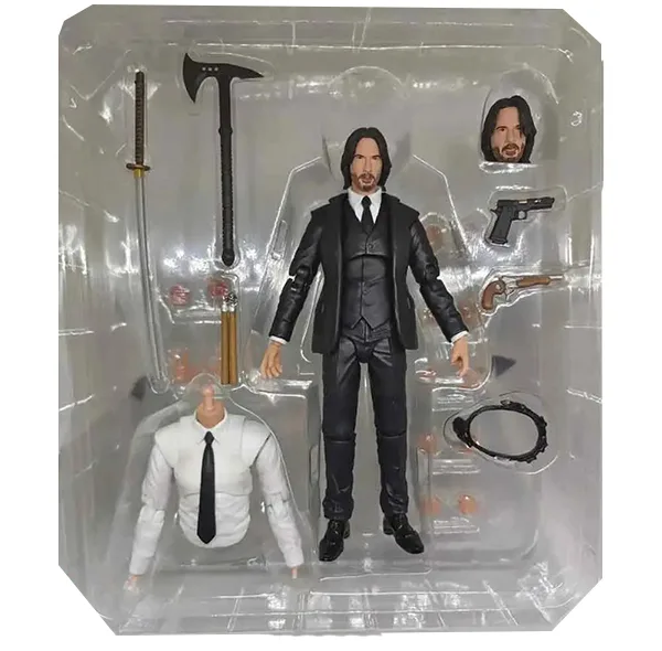 اکشن فیگور مافکس مدل جان ویک John Wick Chapter 4 ارتفاع 16 سانتیمتر