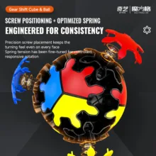 مکعب روبیک چی ای مدل گییر چرخ دنده ای توپی کای وای 2×2 QY Gear Shift Ball