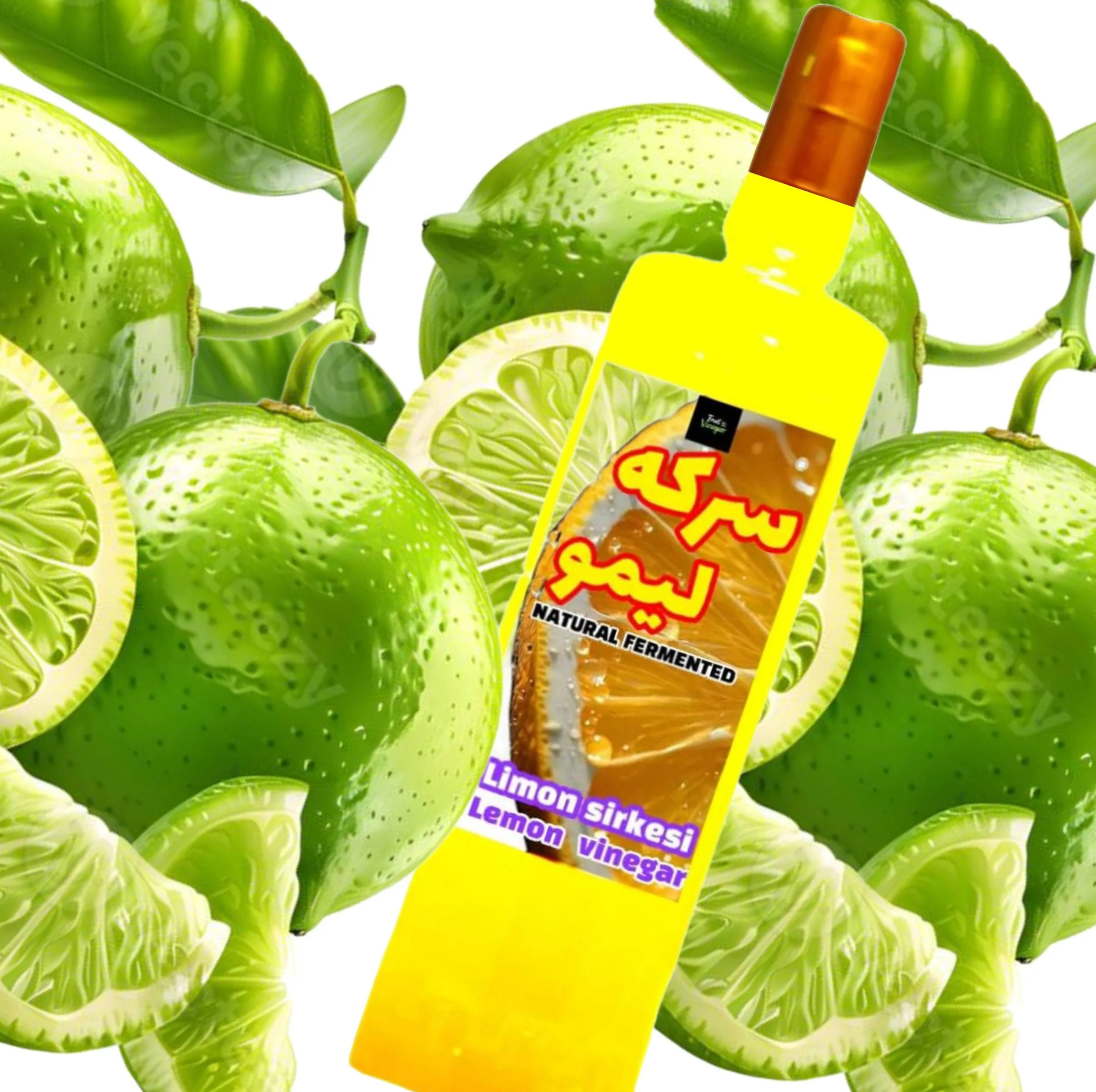 سرکه لیمو محلی سرکه سرا - 1لیتر بسته 2 عددی