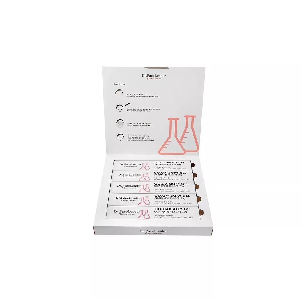 ژل کربوکسی دکتر پیس لیدر مدل CO2 حجم 25 میلی لیتر  مجموعه 5 عددی