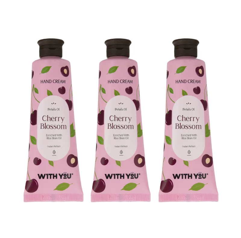 کرم مرطوب کننده ویت یو مدل cherry Blossom حجم 50 میلی لیتر مجموعه 3 عددی