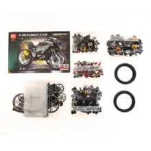 ساختنی 331 تکه مینگدی مدل موتورسیکلت کد V1-RACING2228