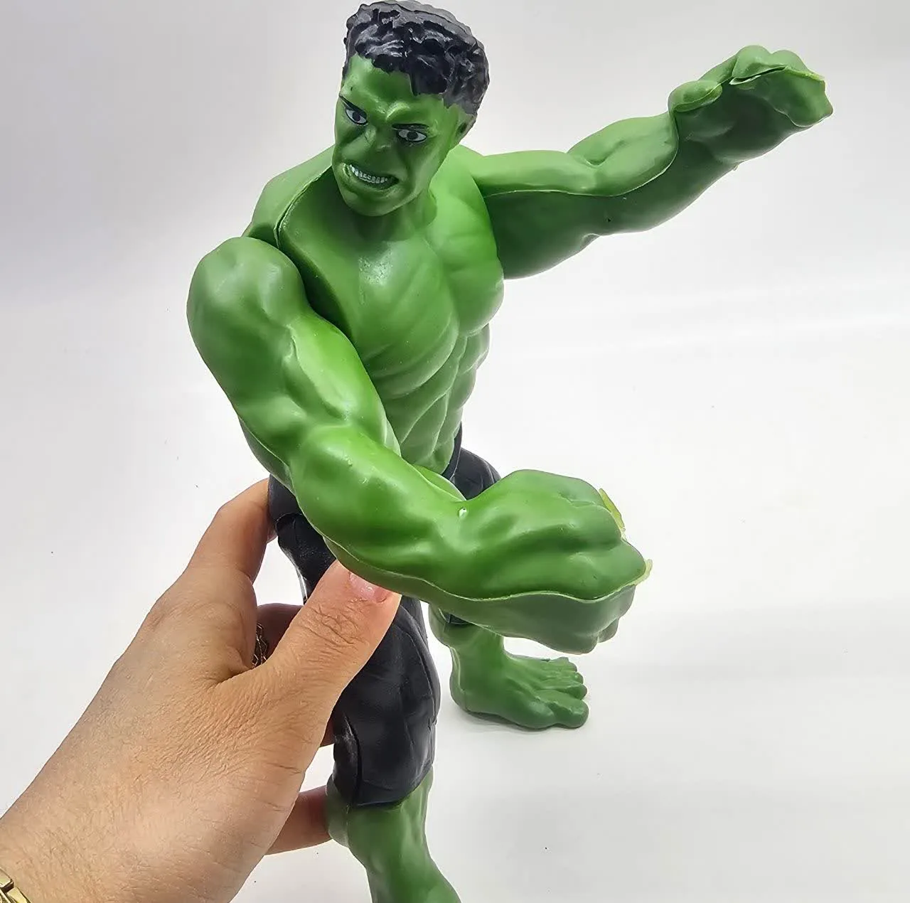 اکشن فیگور ناب سل مدل هالک مفصلی ارتفاع 28 سانتی متر کد HULK NAAB0001
