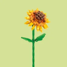 ساختنی 150 تکه لیلیبرادر مدل گل آفتابگردان طرح SUNFLOWER