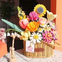 ساختنی 1245تکه مدل دسته گل کد 2234