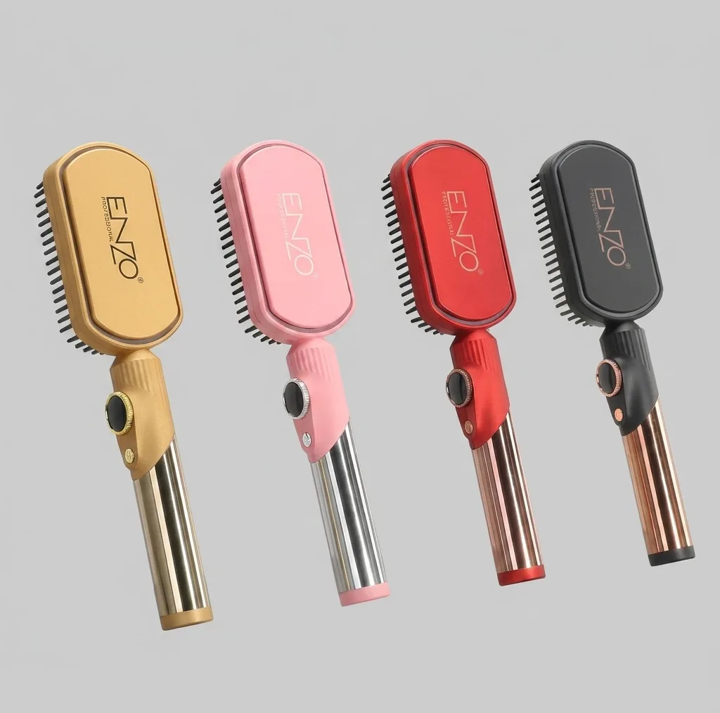 برس حرارتی حرفه ای انزو مدل KERATIN NANO