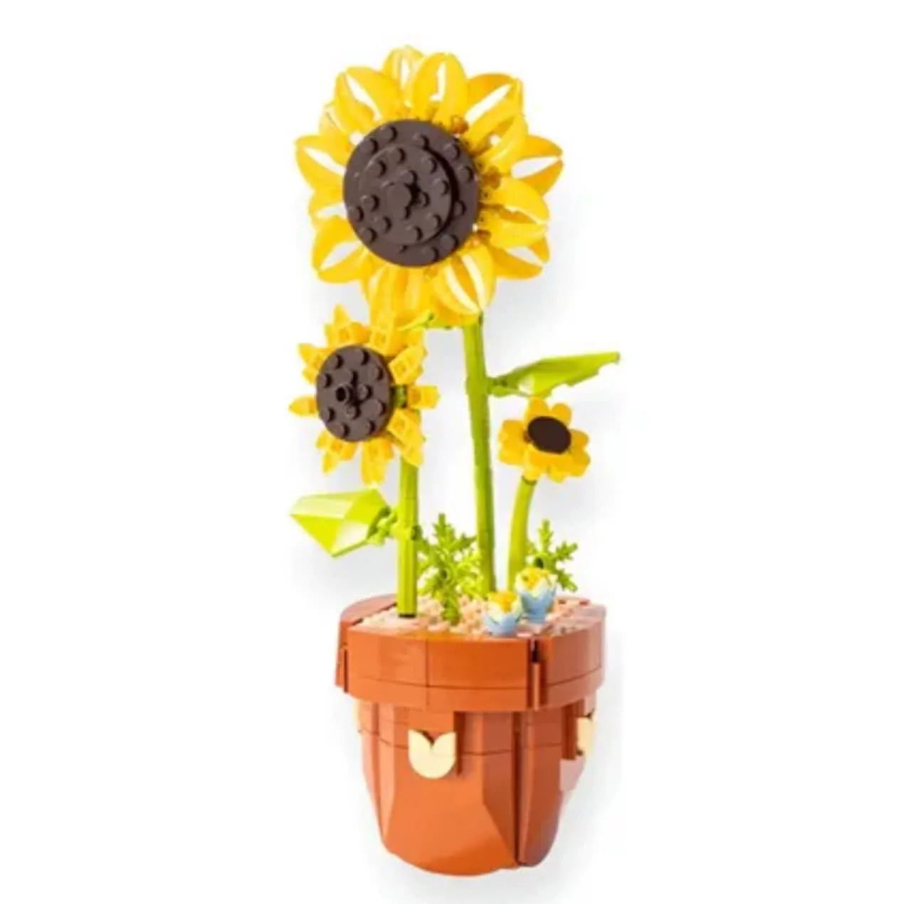 ساختنی 359 تکه ناب سل مدل گل آفتاب گردان 359PCS FLOWERS BUILDING BLOCK SERIES NO.116