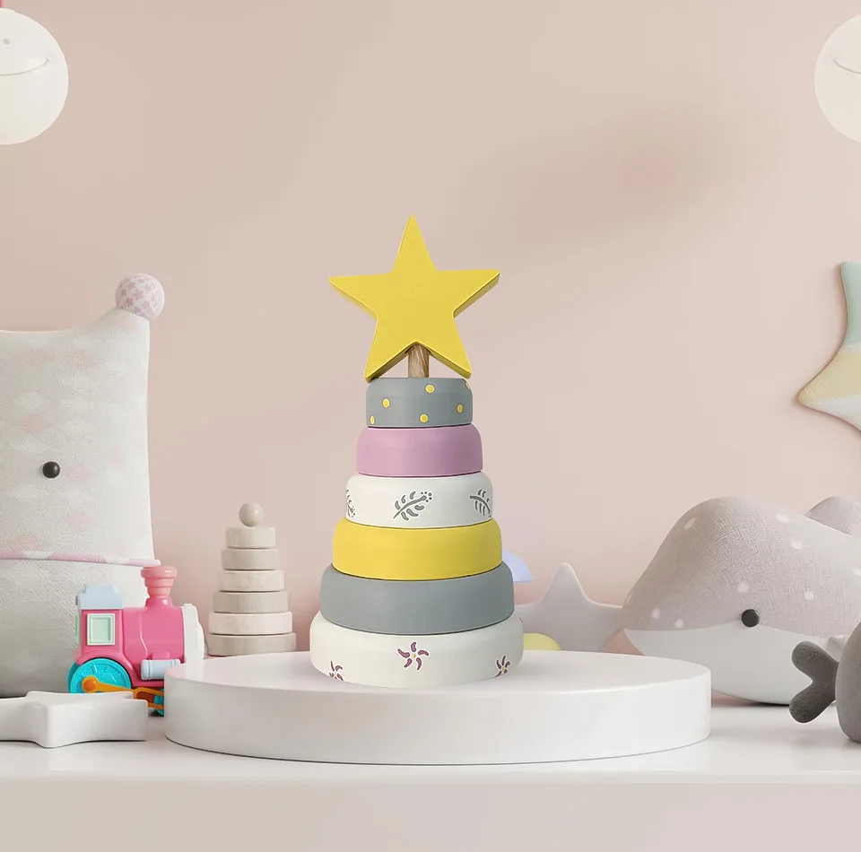 بازی فکری برج هیجان طرح ستاره مدل MKids68-B