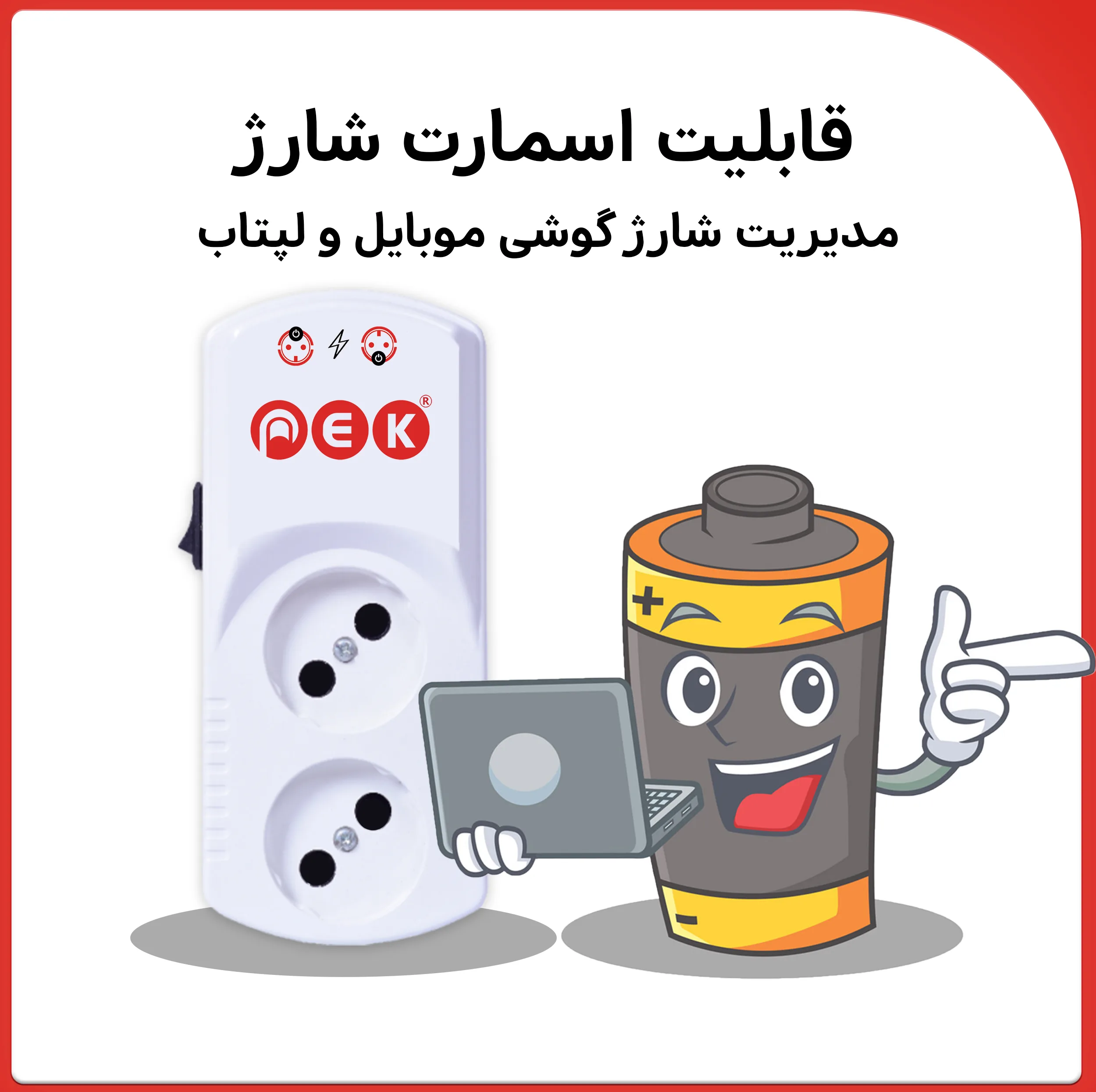 پریز هوشمند پِک مدل PSH214 B-2