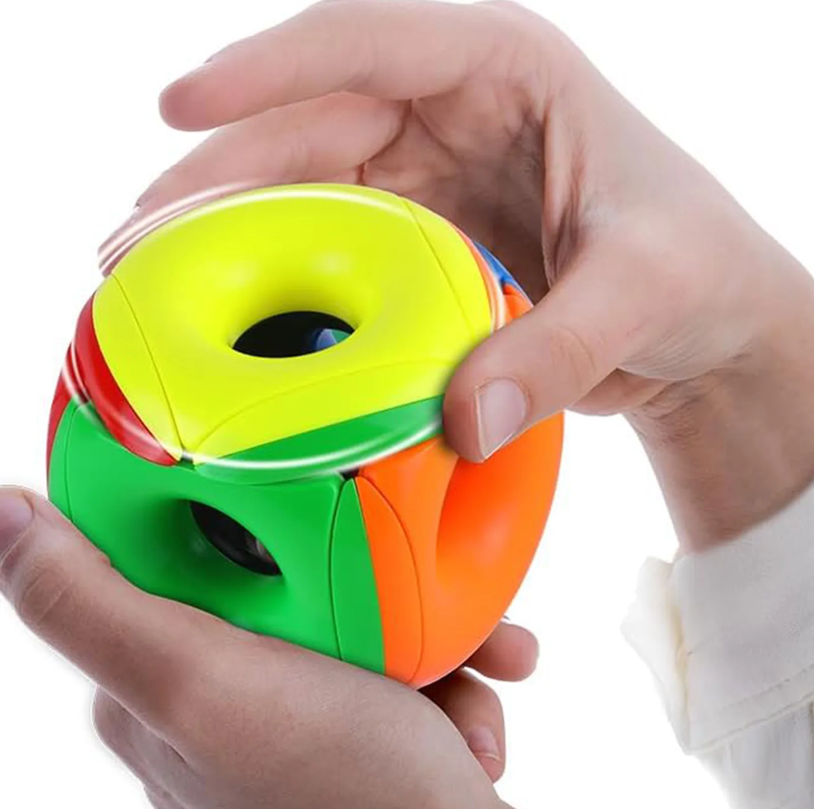 مکعب روبیک چی ای مدل دونات کای وای 3×3 QY Hollow Tori