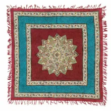رومیزی قلمکار مدل ترنج T100