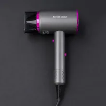 سشوار حرفه ای سیلور کرست مدل SC-D004 با موتور AC، توان 1200 وات، باد سرد، تولید یون منفی، تنظیم دما و سرعت در 2 حالت و کابل 1.5 متری