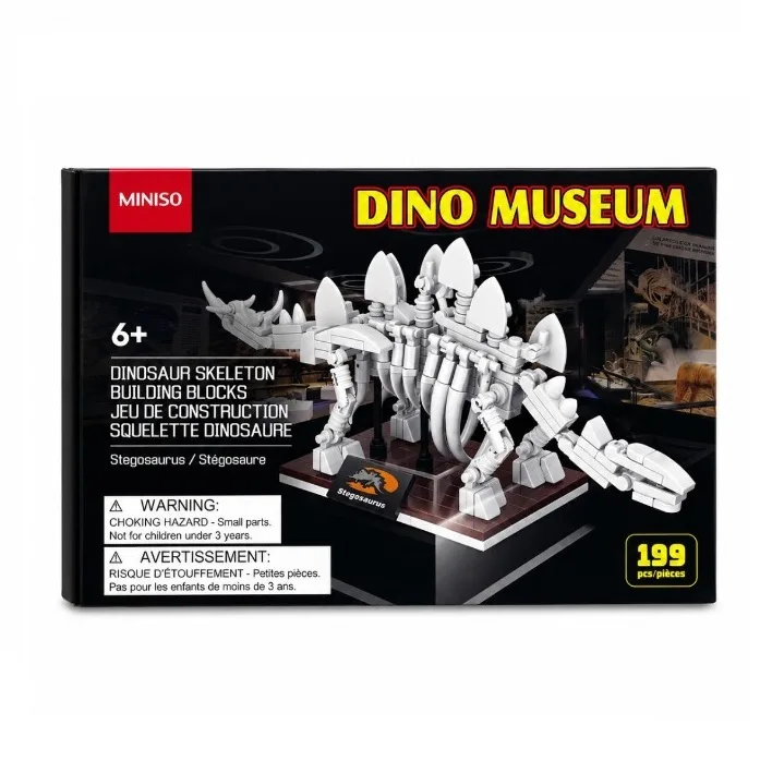 ساختنی 180 تیکه مینیسو مدل dinosaur