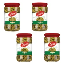خیارشور ممتاز بیدستان – 680 گرم بسته 4 عددی