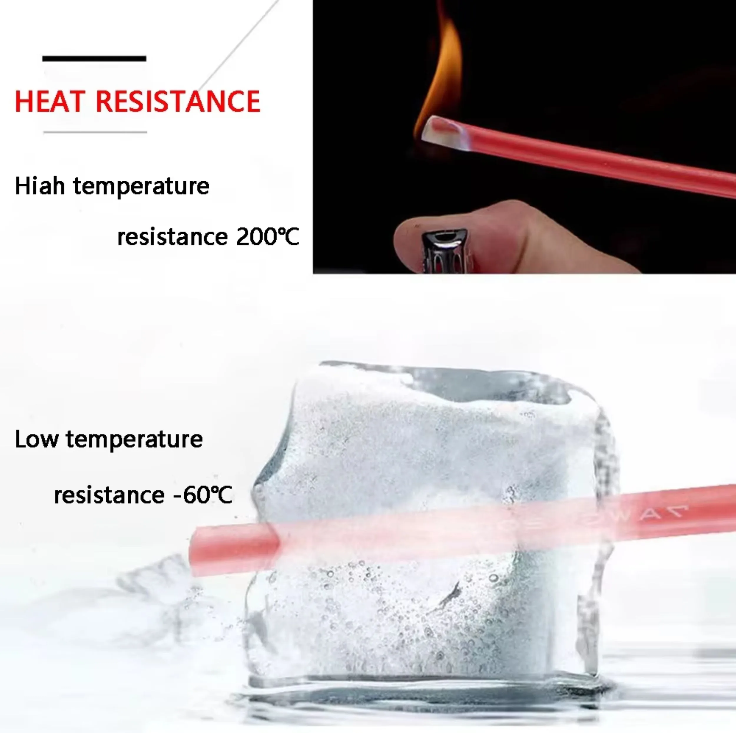 سیم برق مدل نسوز سیلیکونی AWG10