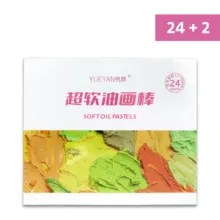 پاستل روغنی ژجیانگ 24 رنگ مدل YUEYAN