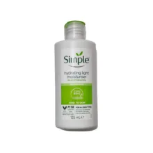 کرم آبرسان سیمپل مدل Light مناسب انواع پوست حجم 125 میلیلیتر