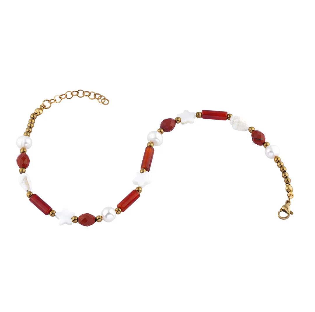 پابند زنانه مایندآپ مارکت سنگی مدل شقایق