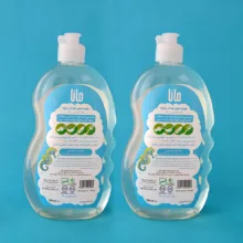 مایع شوینده و ضدعفونی کننده شیشه شیر مانا مدل بدون اسانس حجم 750 میلی لیتر بسته دو عددی