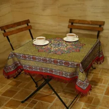 رومیزی قلمکار مدل یاقوت
