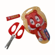 قیچی پارسیکار مدل گرد طرح حیوانات کد JM702