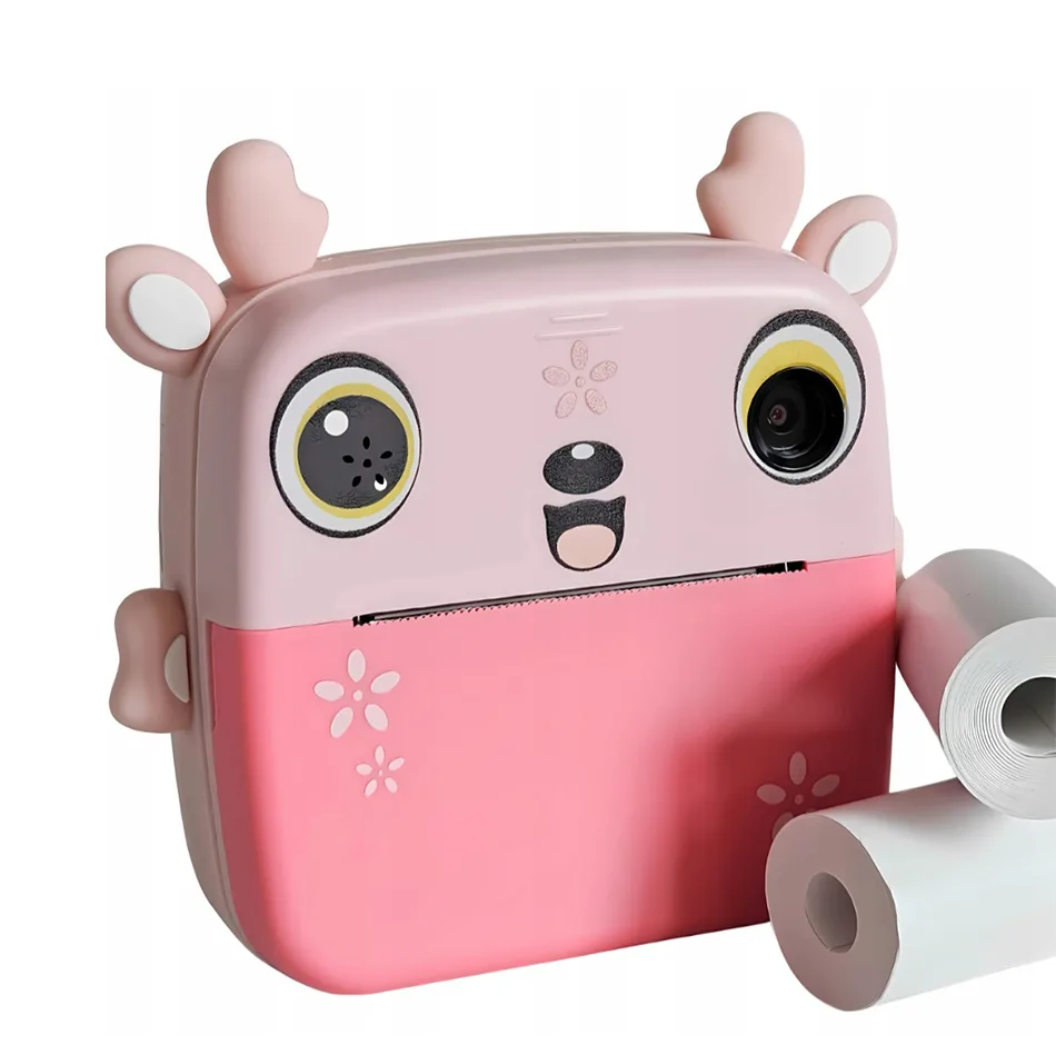 دوربین عکاسی چاپ فوری طرح گوزن Deer Print Camera