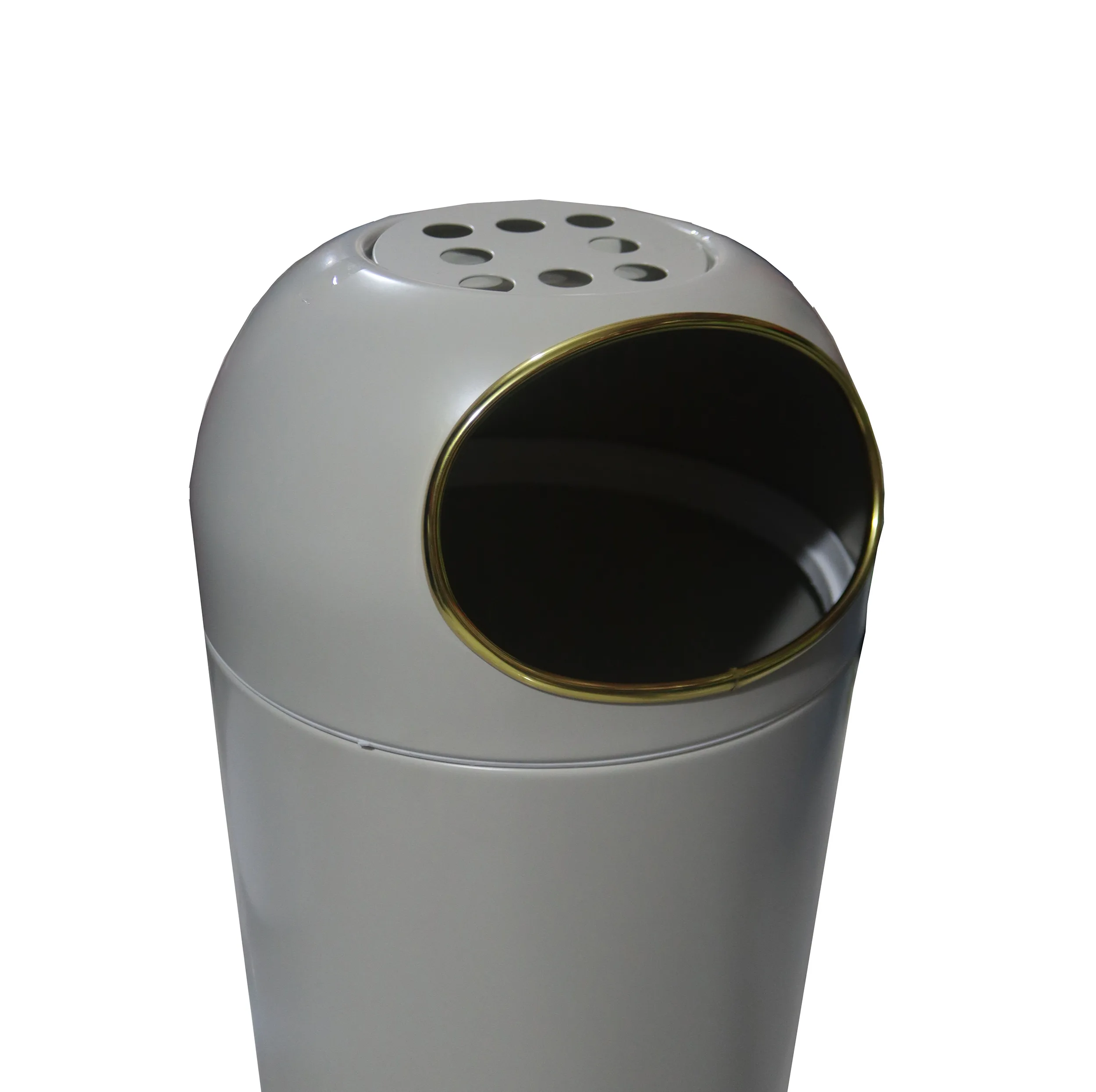 سطل زباله بهازکالا مدل کنار سالنی کد YPKR-MAT-14L-70CM