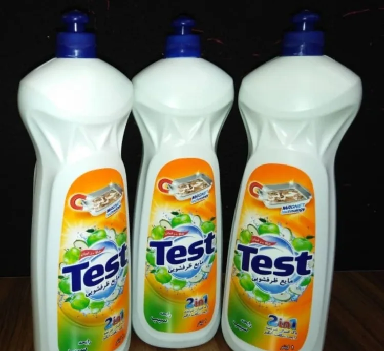 مایع ظرفشویی تست (Test) مدل Apple حجم 1000 میلیلیتر