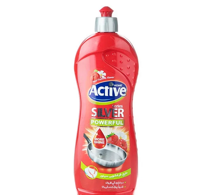 مایع ظرفشویی اکتیو مدل Red Fruits and Flower وزن 750 گرم