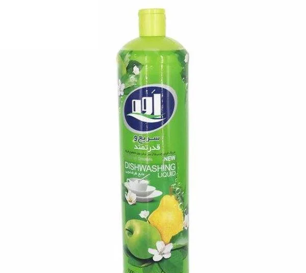 مایع ظرفشویی اوه (Ave) مدل green apple and pear حجم 1000 میلی لیتر