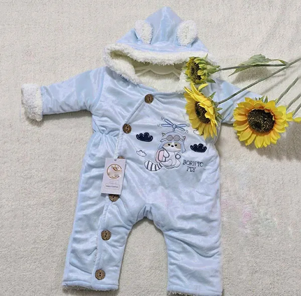 سرهمی نوزادی مدل Born.to.fly کد Ab1