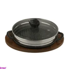 تابه گریل درب دار نالینو مدل Padela کد 02 سایز 26