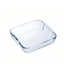 تابه مربع پیرکس فرانسه سری Classic سایز 21×25