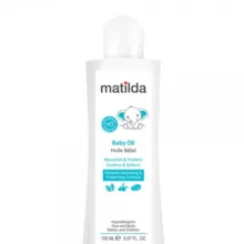 روغن مرطوب کننده و نرم کننده پوست کودک ماتیلدا (Matilda) حجم 150 میلی لیتر