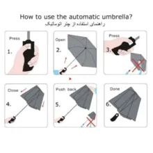 چتر مدل ویندپروف کد h78
