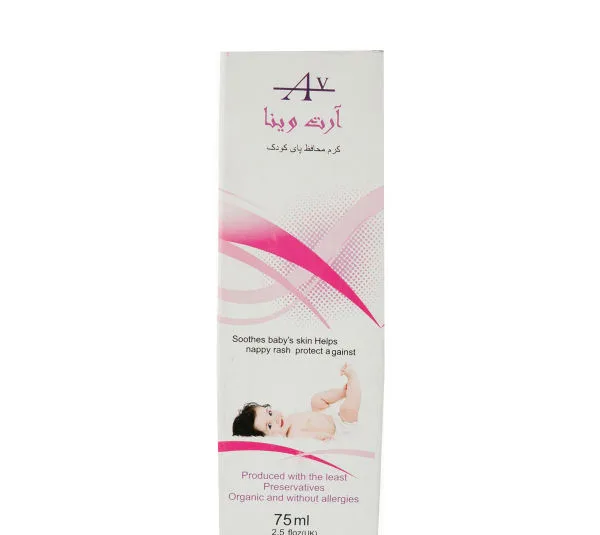 کرم محافظ پای کودک دخترانه آرت وینا (Artvina) مدل Protective حجم 75 میلی لیتر