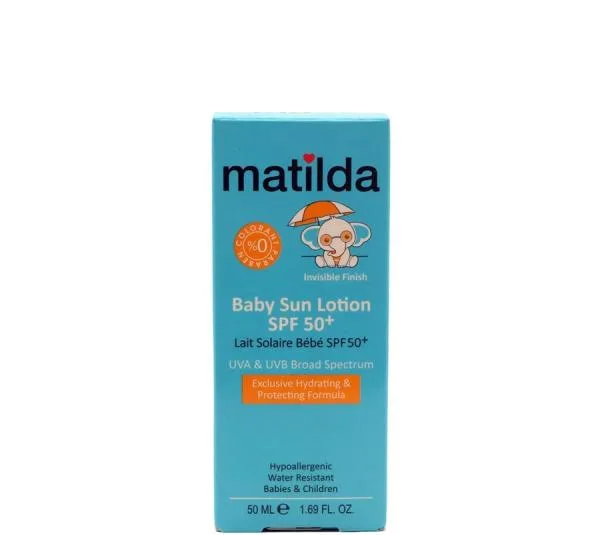لوسیون ضد آفتاب کودک ماتیلدا (Matilda) مدل S757 Otion حجم 50 میلی لیتر