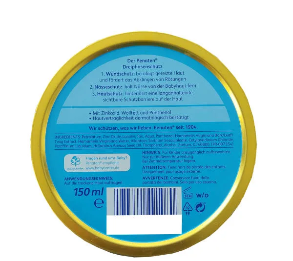 کرم سوختگی کودک پناتن (Penaten) مدل SD844 حجم 150 میلی لیتر