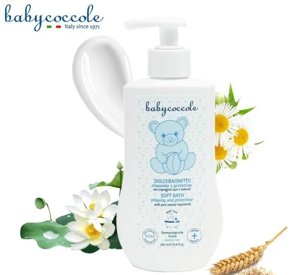 شامپو بدن و مرطوب کننده بیبی کوکول (Babycoccole) مدل SHA حجم 250 میلی لیتر