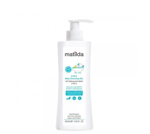 ژل شستشو کودک ماتیلدا (Matilda) مدل 2in1 حجم 400 میلی لیتر