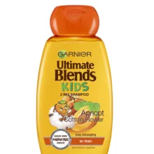 شامپو کودک گارنیه (Garnier) مدل Apricot And Cotton Flower 2 in 1 حجم 250 میلی لیتر