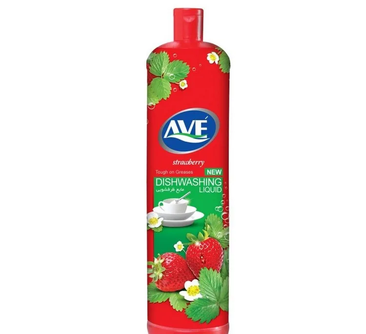 مایع ظرفشویی اوه (AVE) مدل توت فرنگی حجم 1000 میلی لیتر