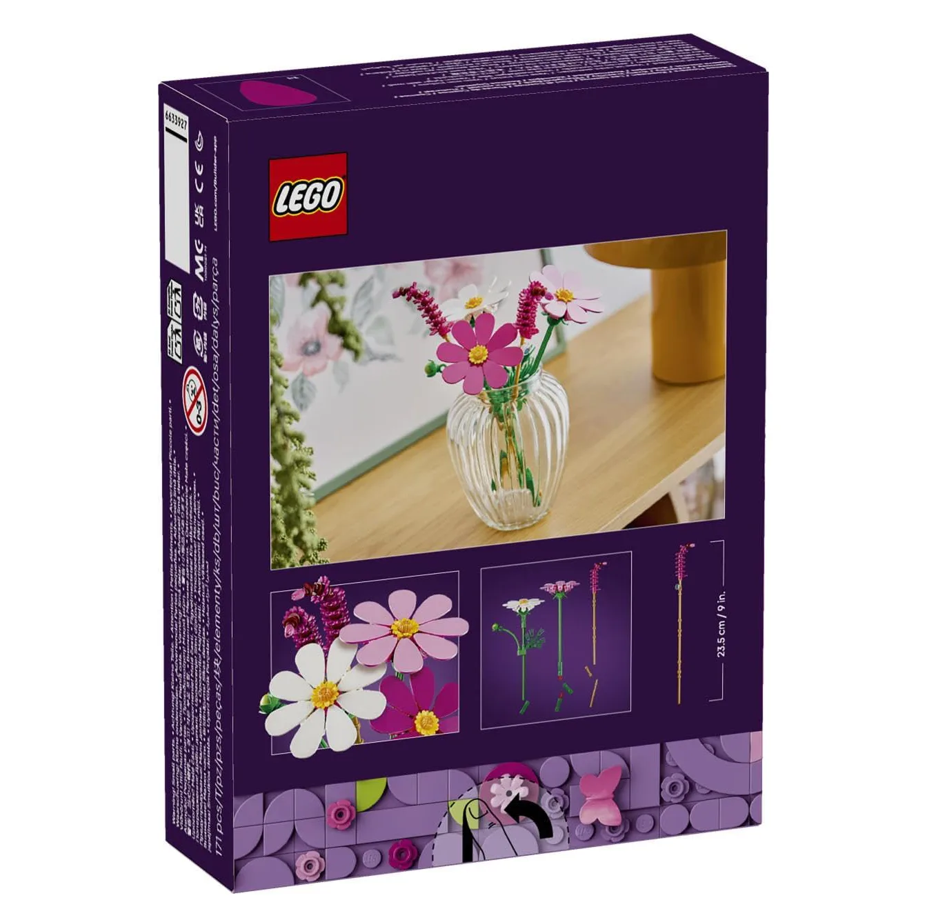 لگو 171 تکه سری بوتانیکال مدل Cosmos Flowers کد 11514