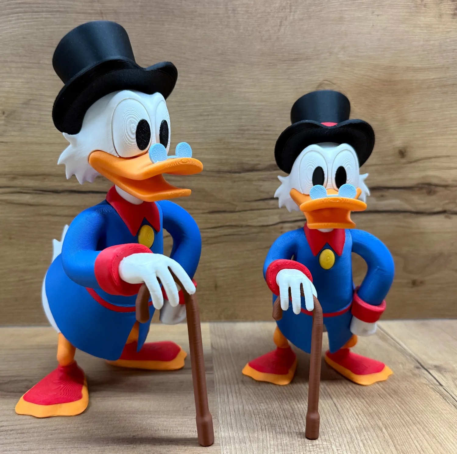 فیگور طرح لونی تونز مدل Scrooge McDuck ارتفاع 17 سانتیمتر
