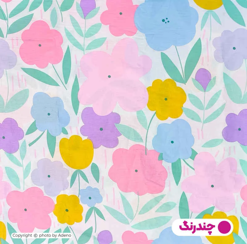 ملحفه کودک آدنو مدل آیدا کد FI31 سایز 100x150 سانتی متر