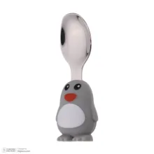 قاشق و چنگال کودک مدل Penguin بسته 2 عددی