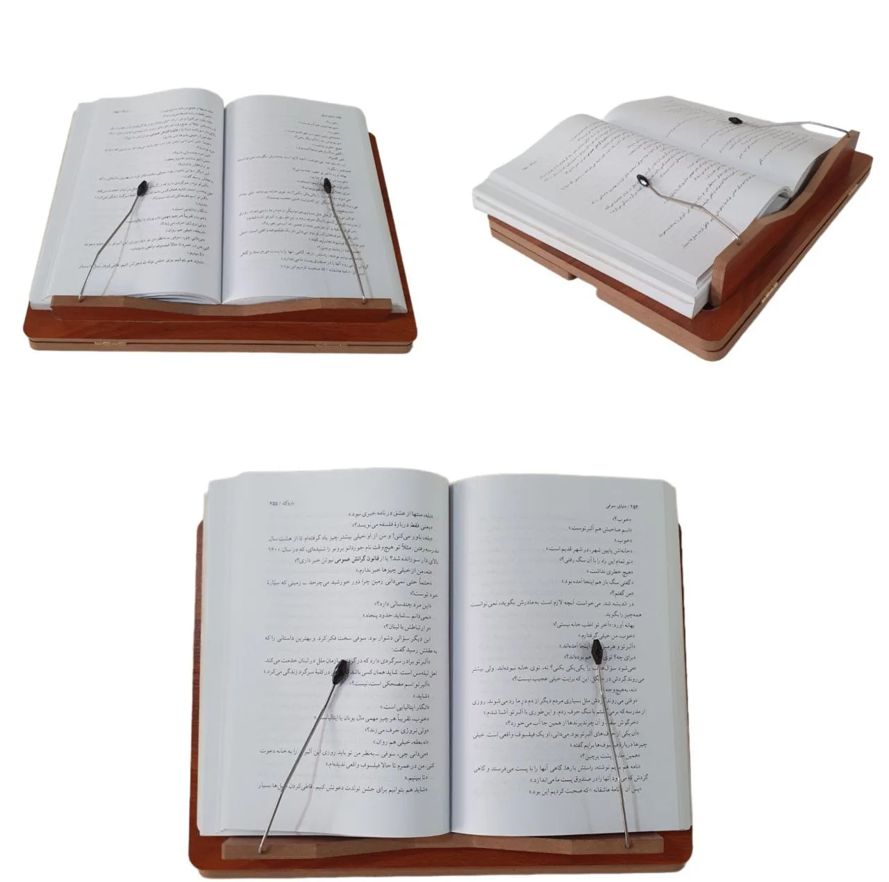 نگهدارنده کتاب مدل کتابخوان پلاس