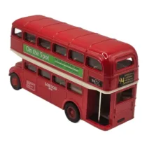 کیت ماشین بازی ناب سل مدل اتوبوس و تاکسی لندن فلزی مجموعه 2 عددی LONDON BUS & TAXINAAB0022